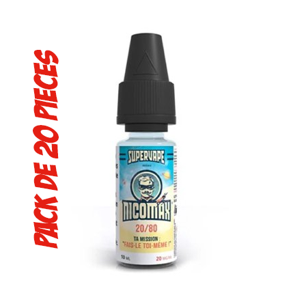 20x Booster Nicotine 10ml 20PG / 80VG Supervape