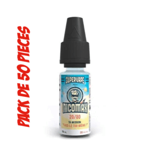 Booster-Nicotine-10ml-20PG-80VG-Supervape-50x 20x Booster Sel de Nicotine Vapor Flavour