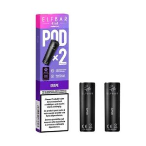 Elfbar 4in1 Pod Grape Elfbar 4in1 Kit Berry Edition