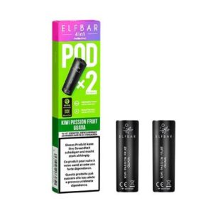 Elfbar 4in1 Pod Kiwi Passionfruit Guava Elfbar 4in1 Pod Banana Milk