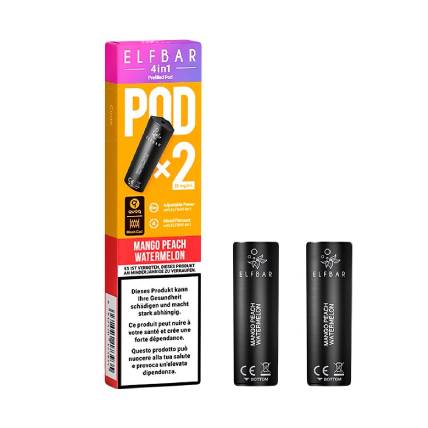 Elfbar 4in1 Pod Mango Peach Watermelon Elfbar 4in1 Pod Mango Peach Watermelon
