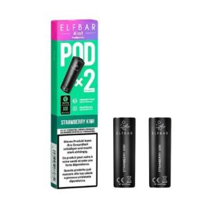Elfbar 4in1 Pod Strawberry Kiwi Elfbar 4in1 Pod Banana Milk