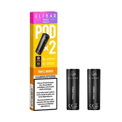Elfbar 4in1 Pod Triple Mango Elfbar 4in1 Pod Triple Mango